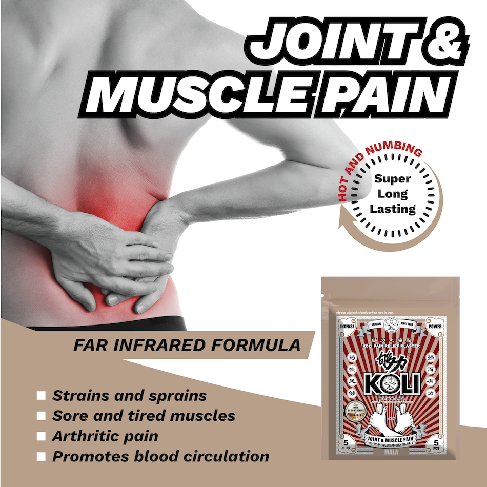 够力 KOLI MALA Pain Relief Plaster (JOINT & MUSCLE PAIN)