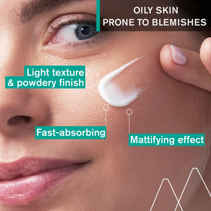 Uriage Hyseac 3-Regul + 40ml Limits Excess Sebum, Eliminate Blackhead for Oily to Combination Skin