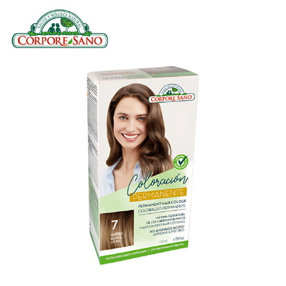 Corpore Sano Permanent Hair Colour 7 - Blonde 140ml (Exp. Feb 2026)