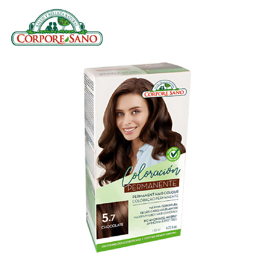 Corpore Sano Permanent Hair Colour 5.7 - Chocolate 140ml (Exp. Feb 2026)