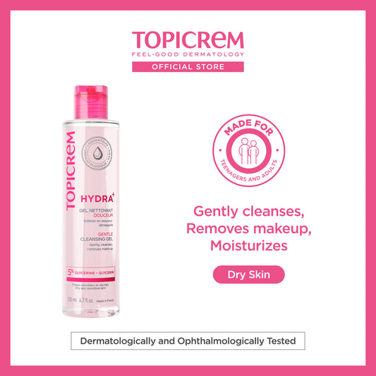 Topicrem Hydra+ Gentle Cleansing Gel 200ml