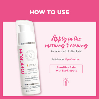 Topicrem MELA Anti-Dark Spot Radiance Serum 30ml