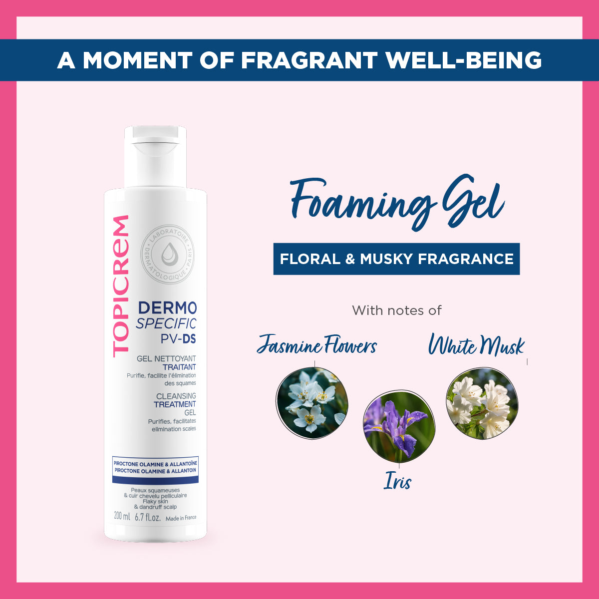 Topicrem DERMO SPECIFIC PV/DS Cleansing Gel  200ml