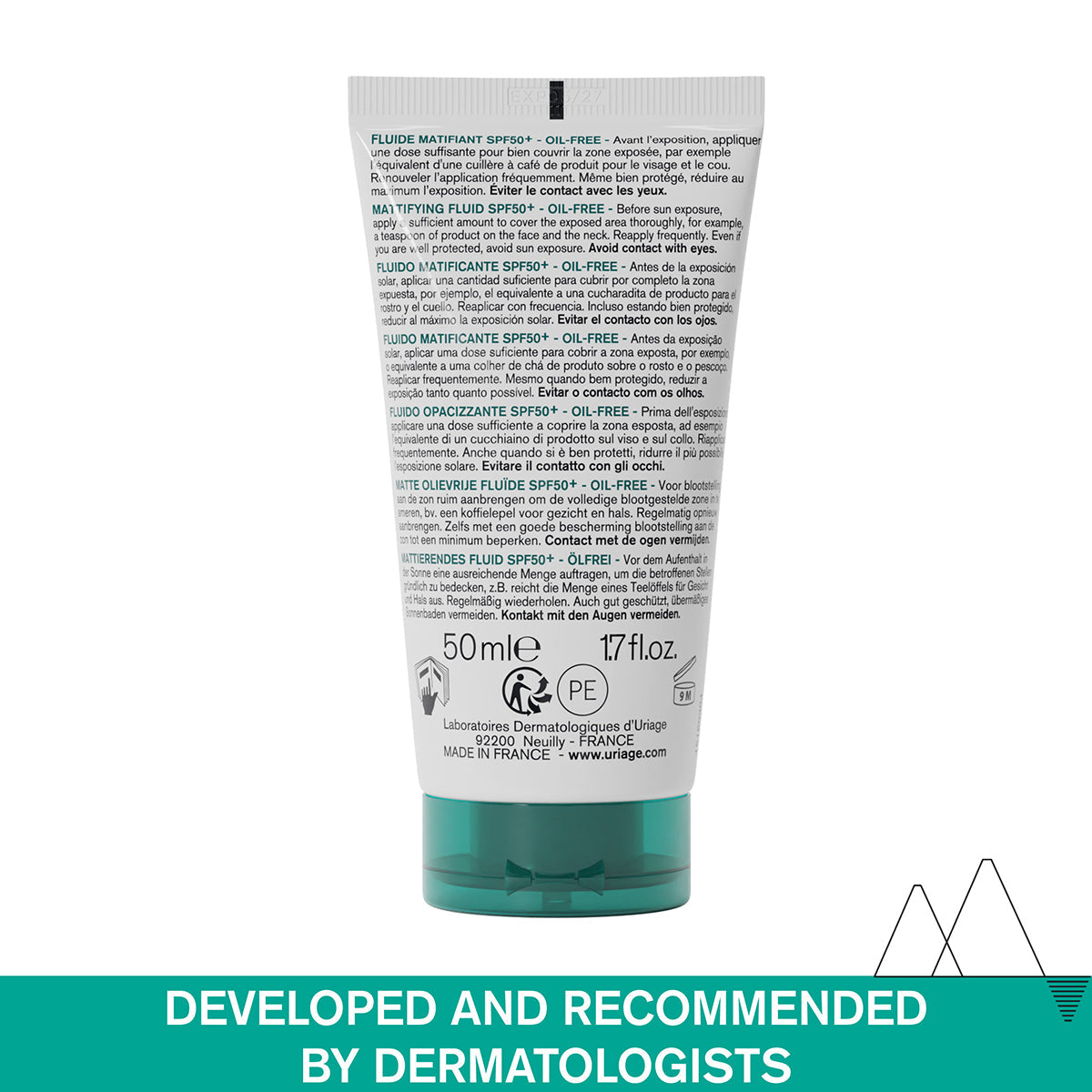 Hyseac Mattifying Fluid SPF50+ 50ml