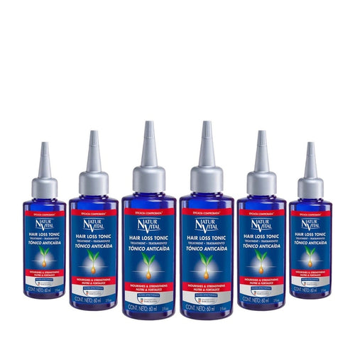 [BUNDLE OF 6] NaturVital Hair Loss Tonic Treatment (6 x 60ml)