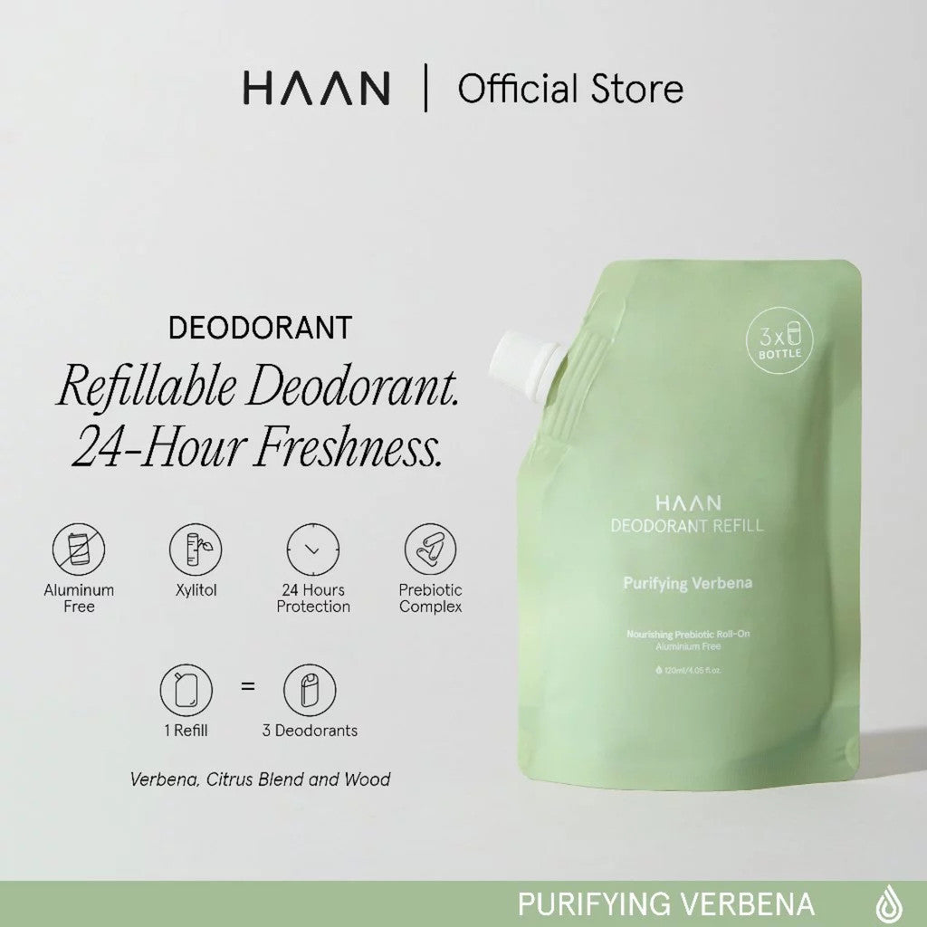 Haan Refill Deodorant Purifying Verbena (120ml)