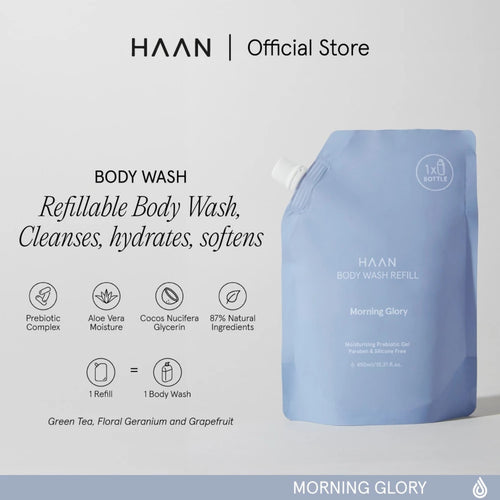 Haan Refill Body Wash New Morning Glory 450ml