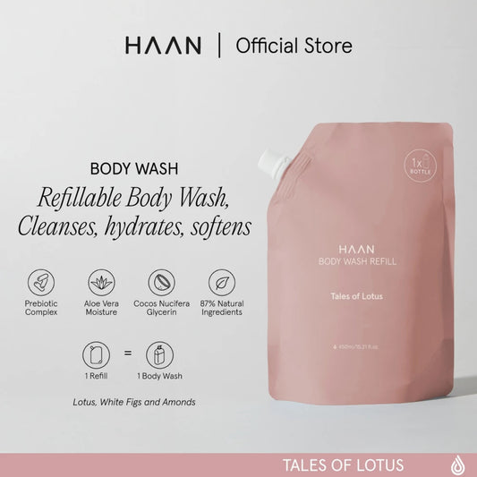 Haan Refill Body Wash Tales of Lotus 450ml
