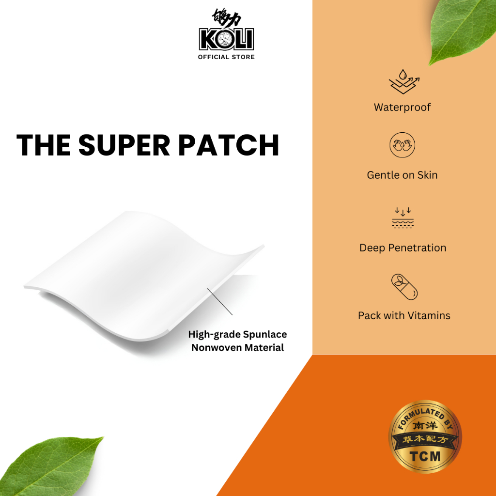 够力 KOLI ACTIVE Pain Relief Plaster (MUSCLE INJURY)