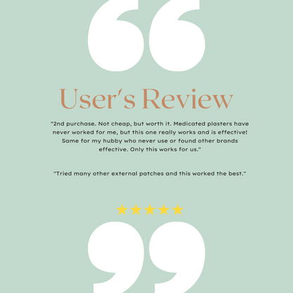 够力 KOLI SENSITIVE SKIN Pain Relief Plaster (ACHING MUSCLES) - 20 / 40 / 80 Pieces