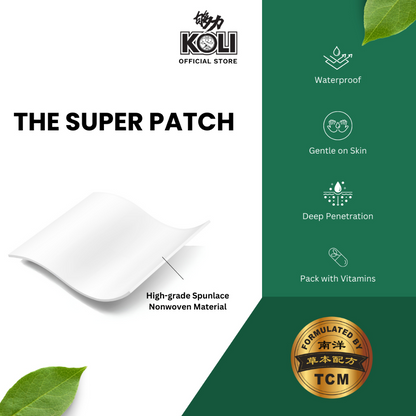 够力 KOLI SENSITIVE SKIN Pain Relief Plaster (ACHING MUSCLES) - 20 / 40 / 80 Pieces