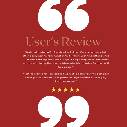 够力 KOLI CLASSIC Pain Relief Plaster (ACHING MUSCLES) - 20 / 40 / 80 Pieces