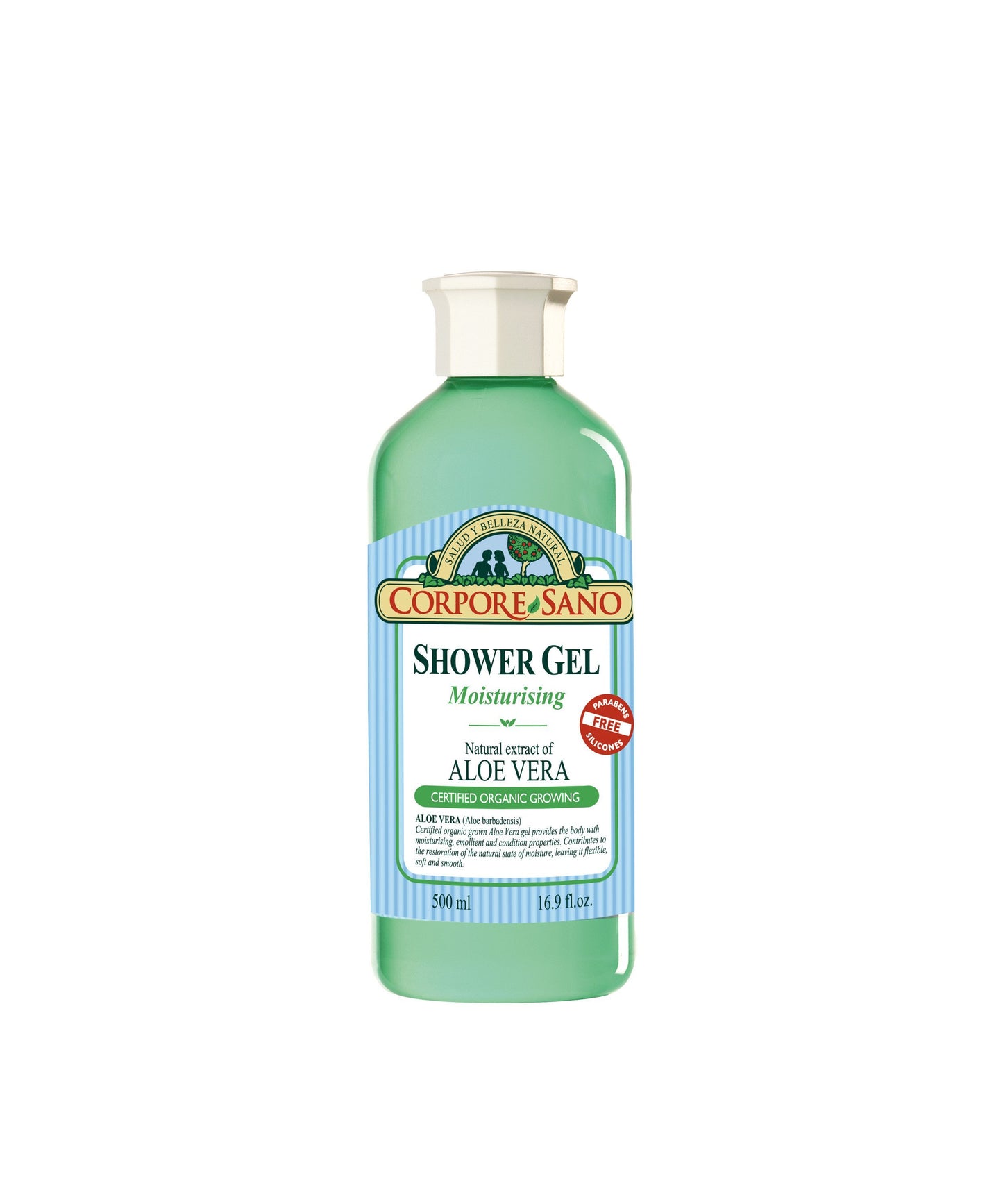 Corpore Sano Ecocert Aloe Vera Bath / Shower Gel 500ml
